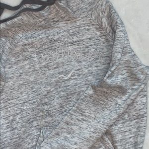 Hollister grey hoodie